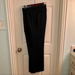 Alan Flusser pleated cuffed blk men’s 36/32 pant